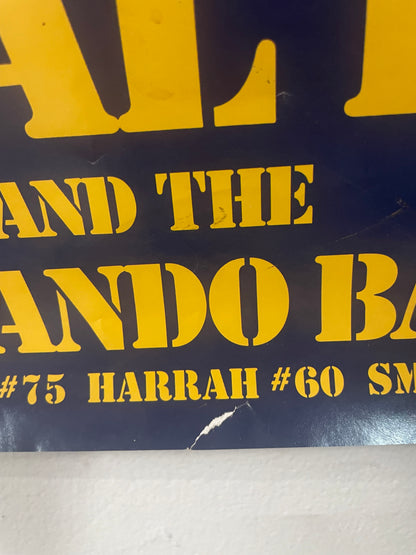 Vintage 1980s Jim Everett general  blade Los Angeles rams poster