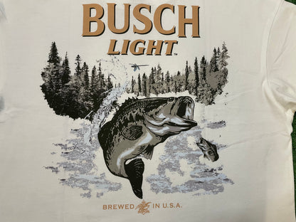 Busch Light brewed in the USA American eagle tee