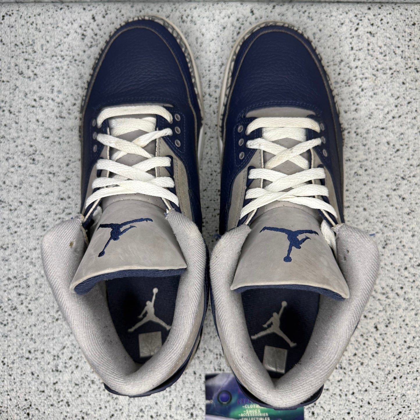 Jordan 3 Georgetown 11 Men “Preowned”