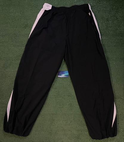 Nike woven black and white track suit