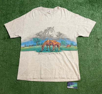 Vintage South Dakota Horse Tee