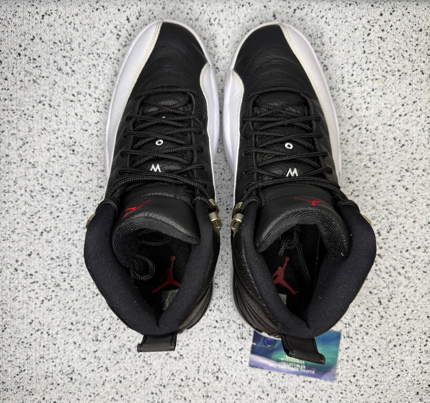 Jordan 12 Playoffs 9.5 Men/11 Women “Preowned”