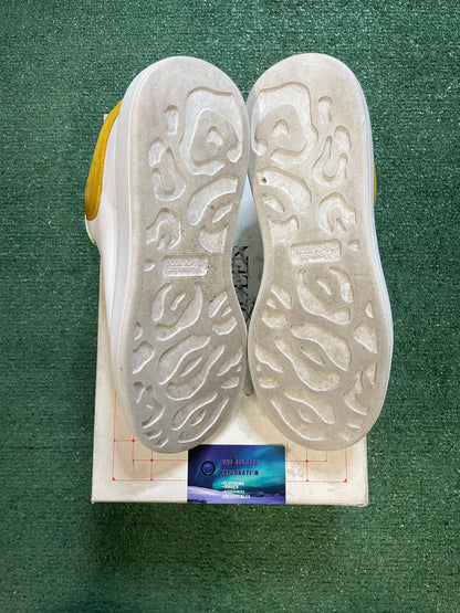 Alexander McQueen white pop yellow navy size 9men/10.5women(EU 42)