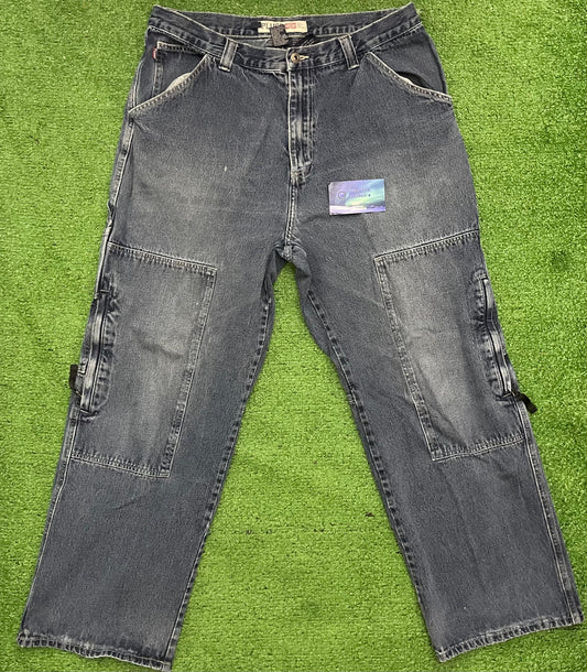 Vintage Y2K Plugg Double Knee Jeans