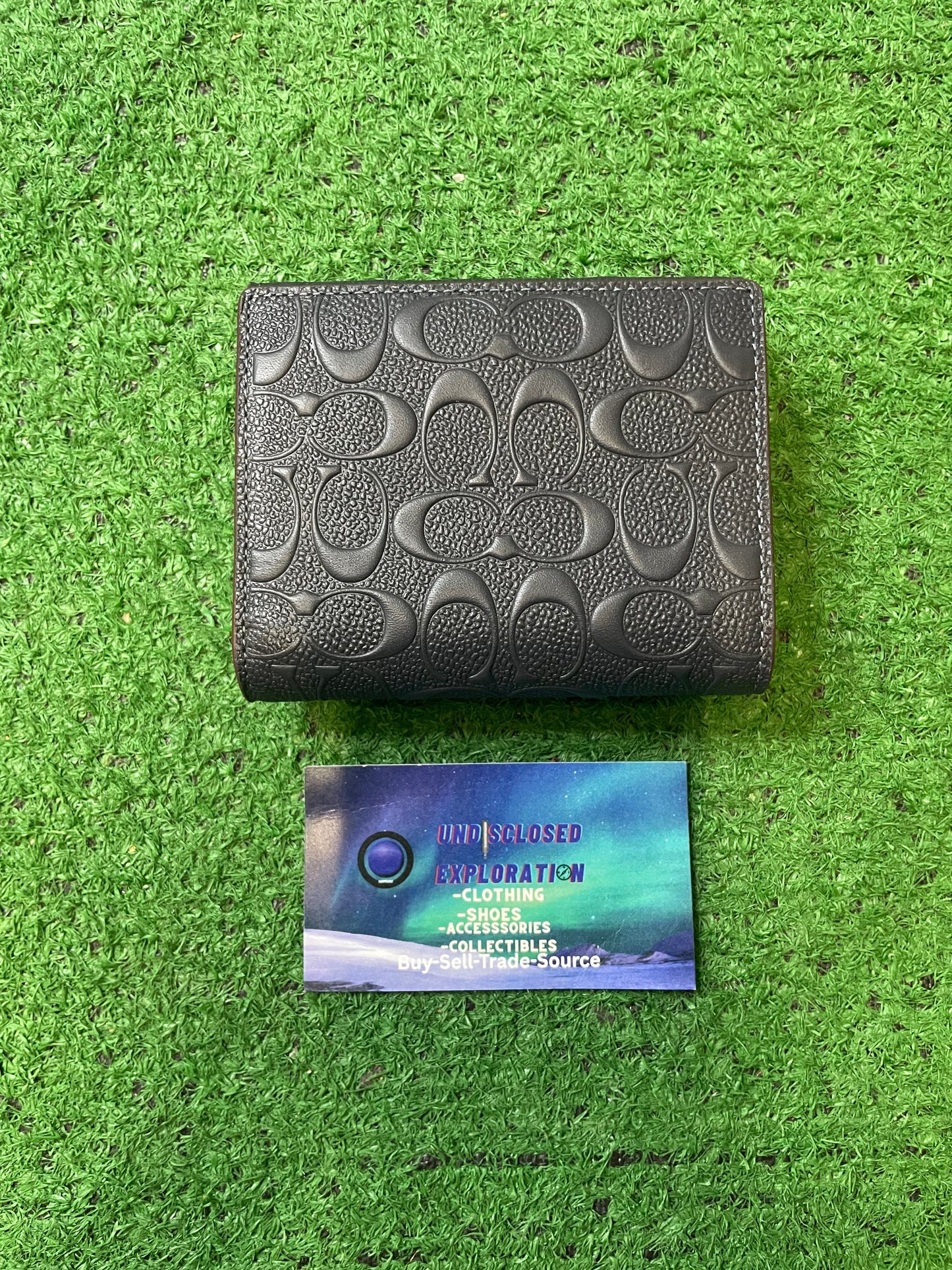 Coach Morgan navy wallet