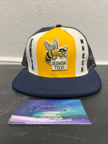 Vintage 1980s  Georgia Tech Ramblin Wreck hat