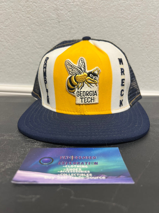 Vintage 1980s  Georgia Tech Ramblin Wreck hat