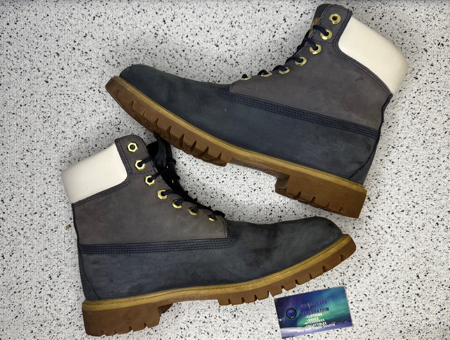 Timberland 6” Boot Blue 10.5 Men/12 Women “Preowned”