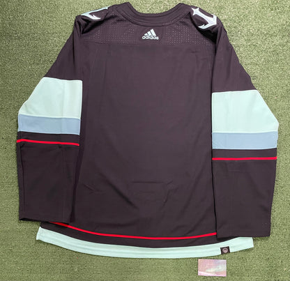 Seattle Kraken inaugural season patch hockey jersey