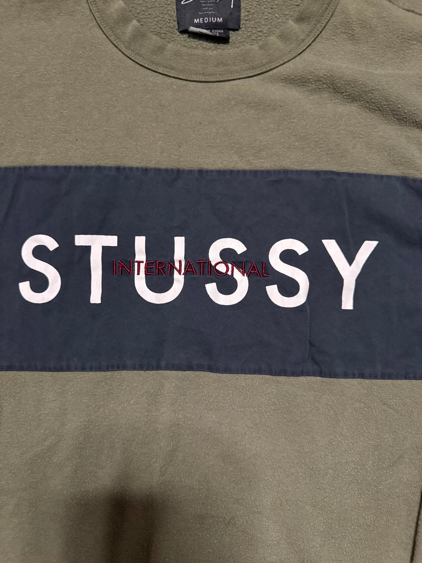 Vintage Y2K Stussy Crewneck