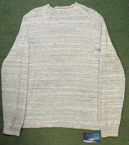 Calvin Klein blue & white longsleeve