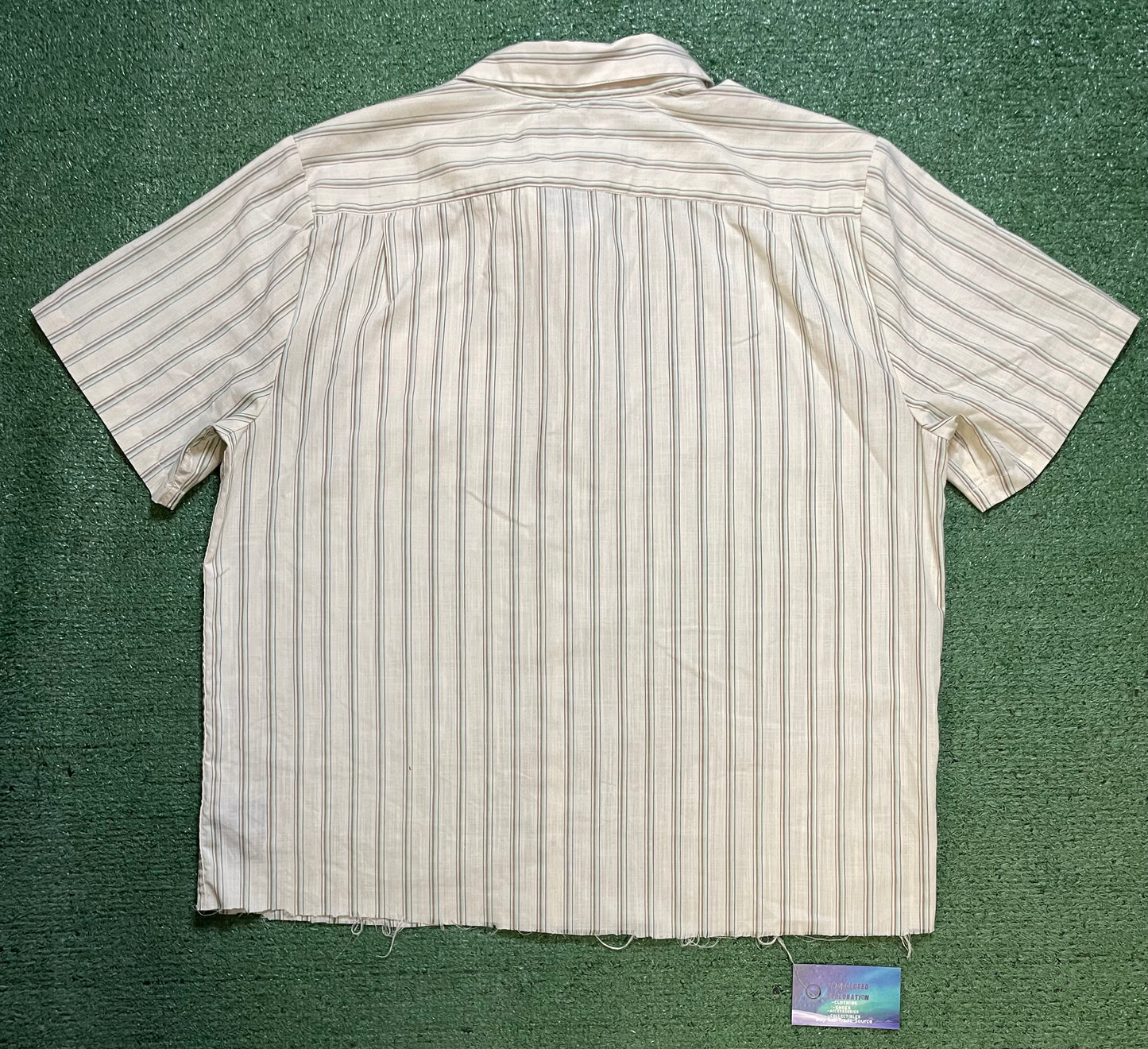 Volcom button up white shirt