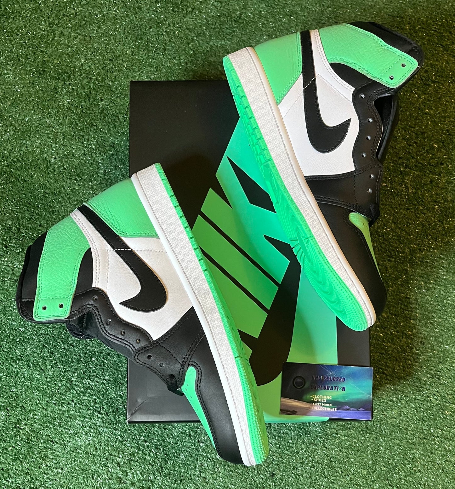 Air Jordan 1 High Green Glow