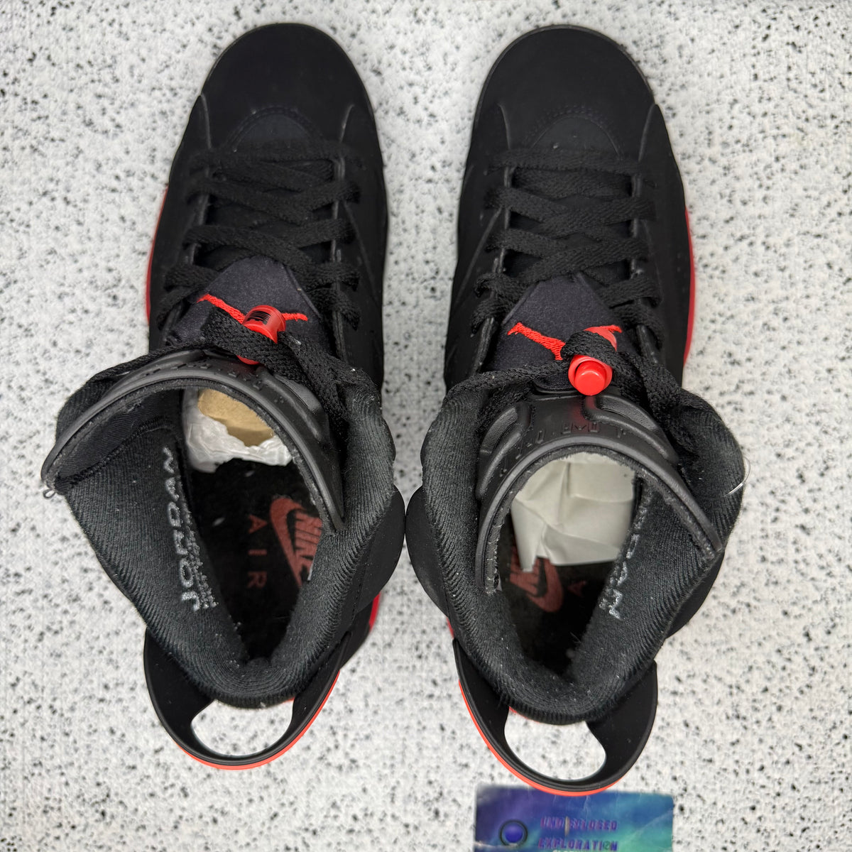 Jordan 6 Infrared Salesman 8 Men “Preowned”