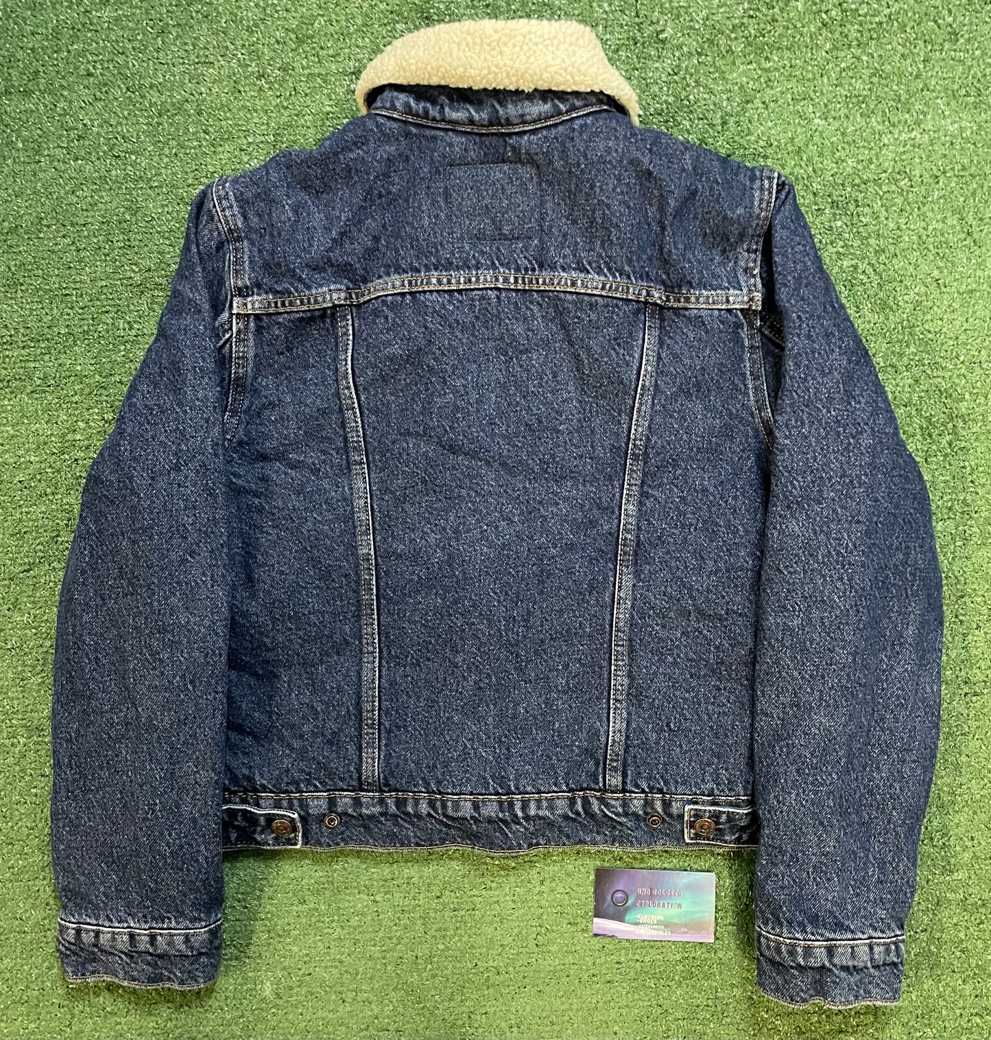 Vintage Levi Sherpa  jean jacket