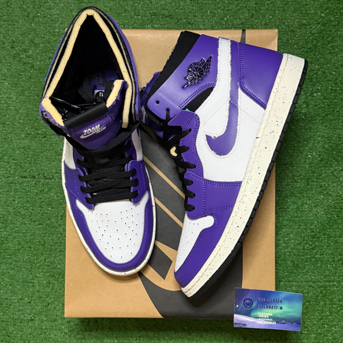 Jordan 1 Zoom Comfort Crater Purple