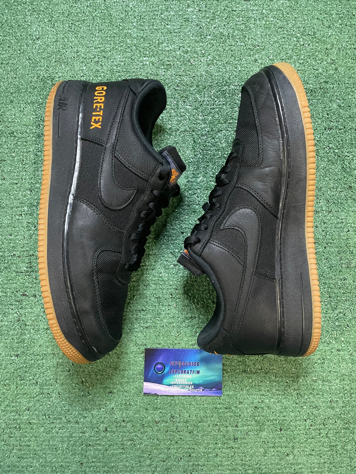 Nike Air Force 1 low gortex black size 10men/11.5women