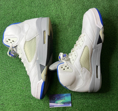 Jordan 5 stealth 2.0 size 9men/10.5women