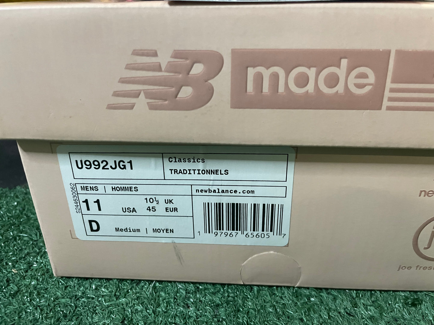 New Balance Joe FreshGoods 992 made in USA aged well