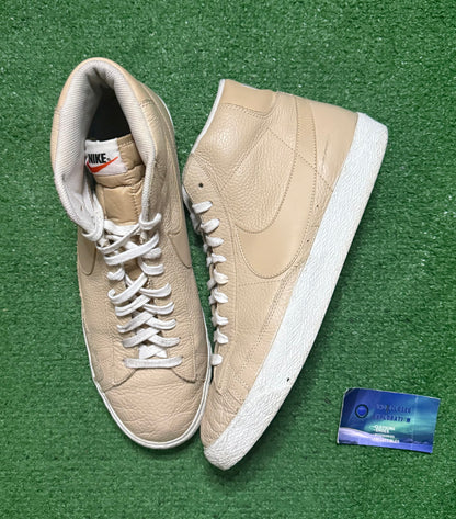 Nike Blazer Mid Premium Linen 13 Men/14.5 Women “Preowned”