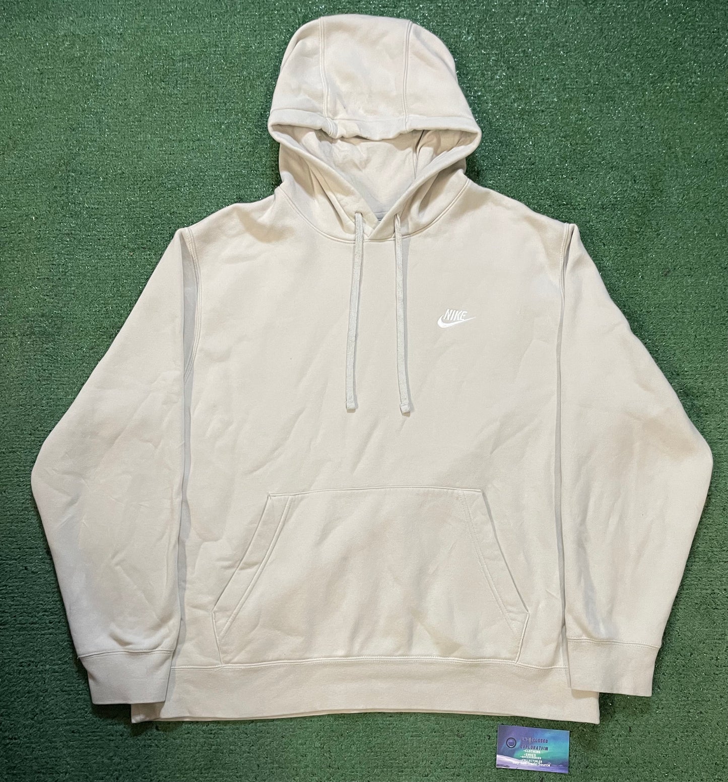 Nike off white basic hoodie