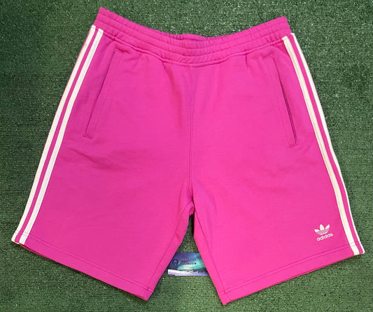 Adidas 3 stripe Fuchsia shorts