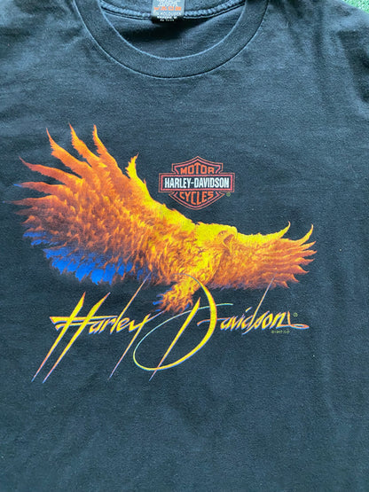 Vintage Harley Davidson eagle  T-shirt