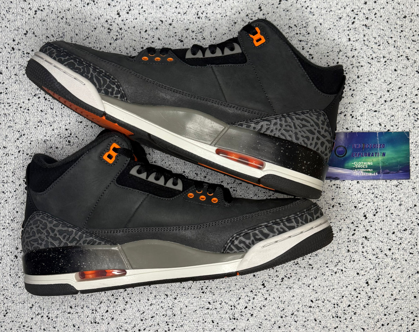 Jordan 3 Fear 10 Men/11.5 Women “Preowned”