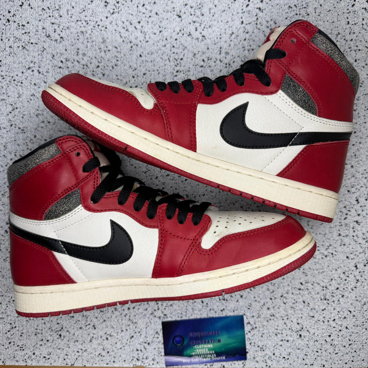 Jordan 1 Lost & Found Chicago 8 Men “Preowned”