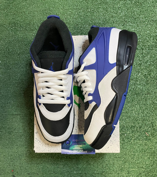 Air Jordan 4 RM black summit white racer blue motorsports