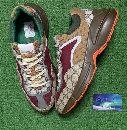 Gucci Rhyton Brick Red 12 Men/11 UK “Preowned”