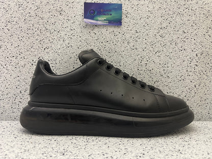 Alexander McQueen Oversized Sneaker Clear Sole Black 45 EU/12 Men “Preowned”
