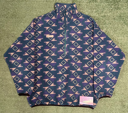 Vintage 1990s Columbia Aztec fleece