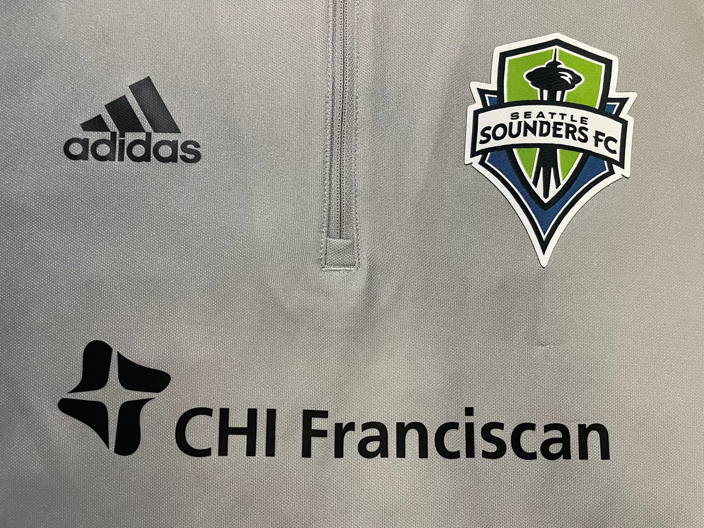 Adidas Seattle Sounders FC quarter-zip training top