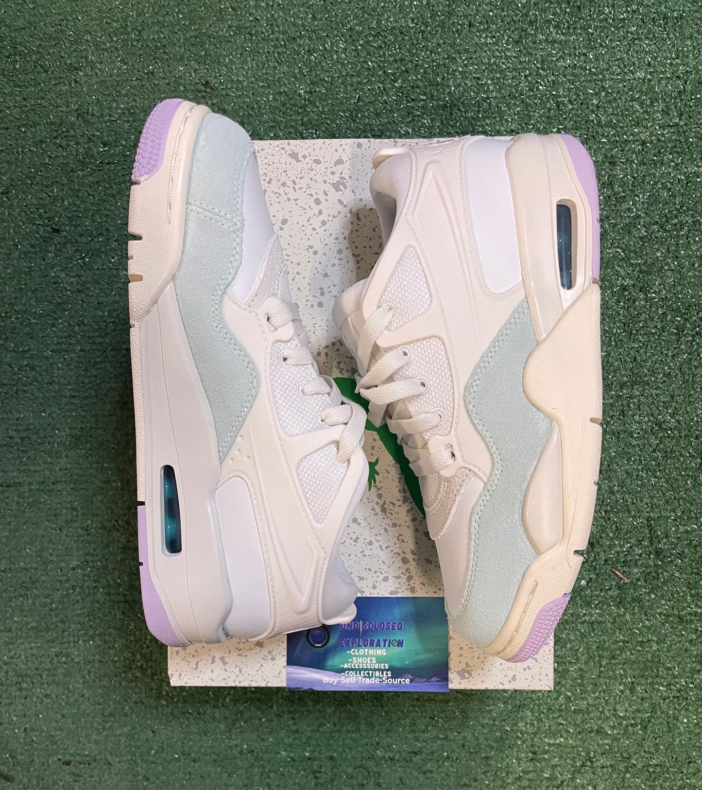 Air Jordan 4 RM Easter sail doll