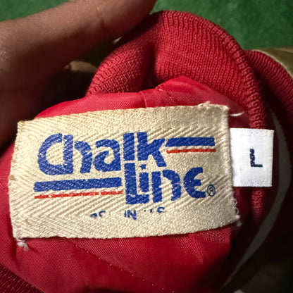 Vintage San Francisco 49ers Satin Jacket Chalk Line