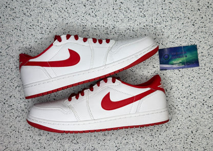 Jordan 1 Low Gym Red 10 Men/11.5 Women “Preowned”
