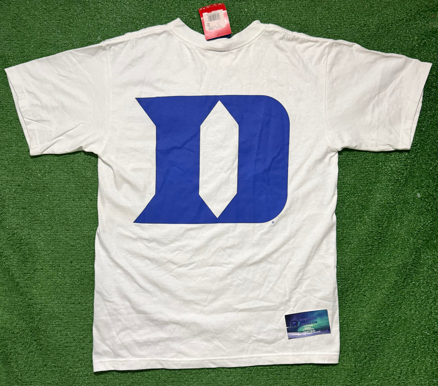 Vintage Duke Blue Devils Center Swoosh Shirt