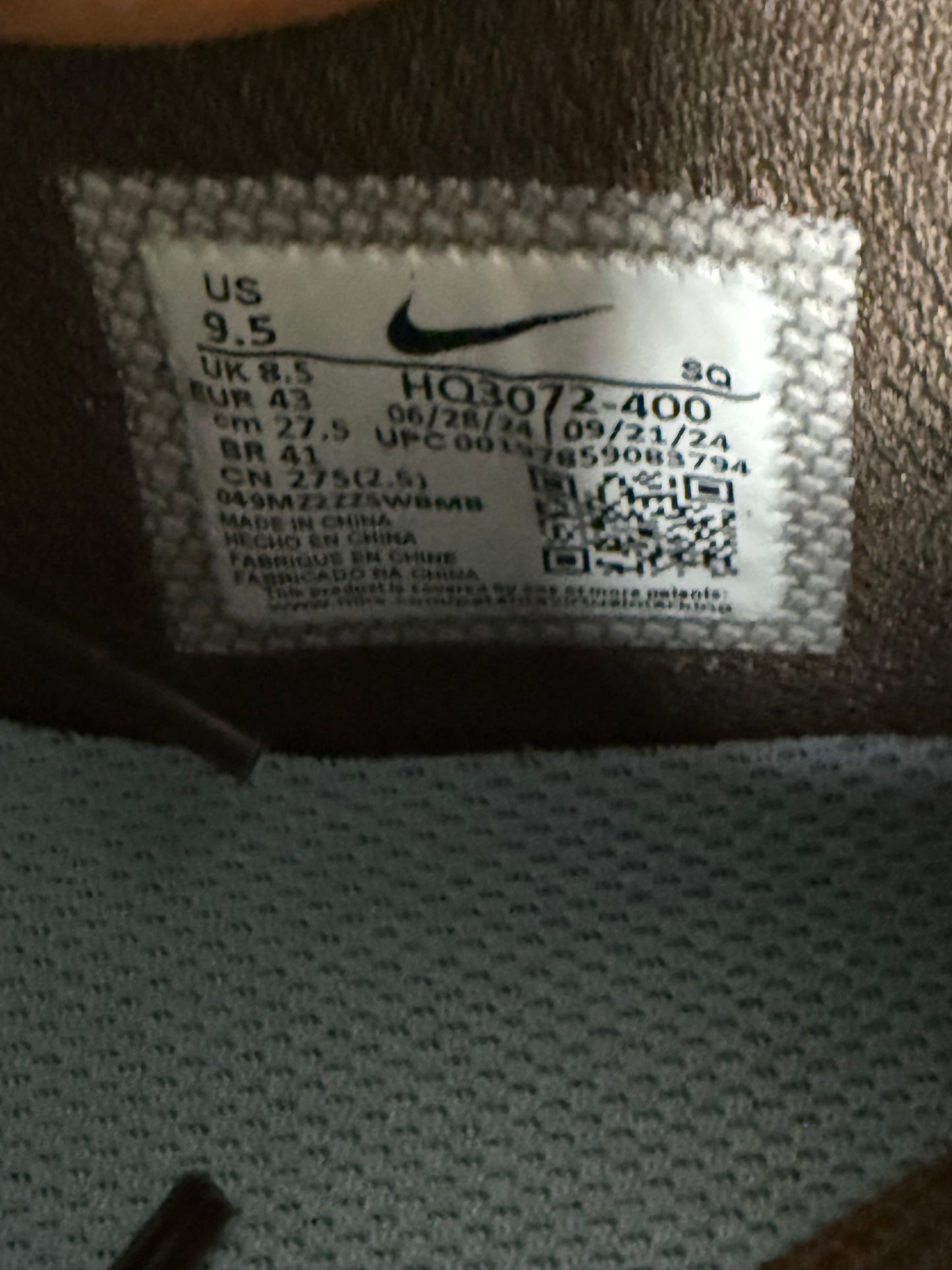 Nike Travis Scott Zoom Field Jaxx Leche Blue