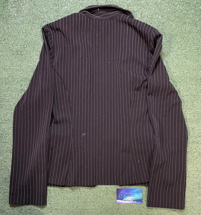 black pinstripe A. Byer longsleeve