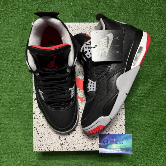 Jordan 4 Bred Reimagined 8 Men/ 9.5 Women “Preowned”