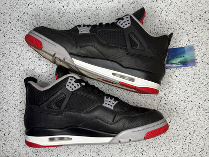 Jordan 4 Bred Reimagined 11.5 Men/13 Women “Preowned”