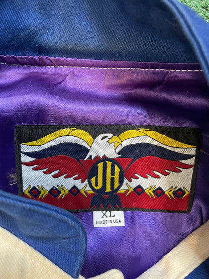 Vintage NASCAR Jeff Hamilton Jeremy mayfield #12 Mobil 1 jacket