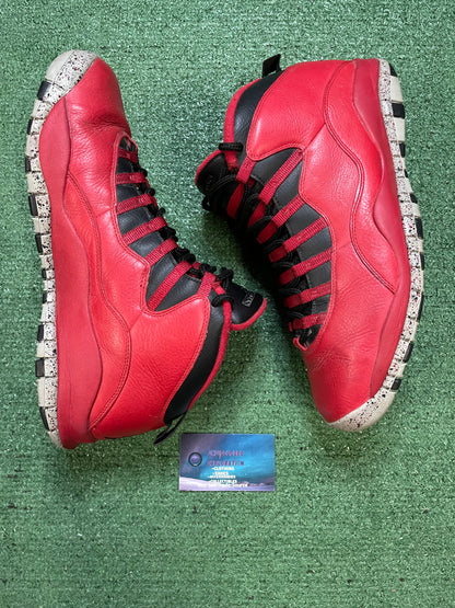 Jordan 13 bulls over broadway size 13men/14.5women