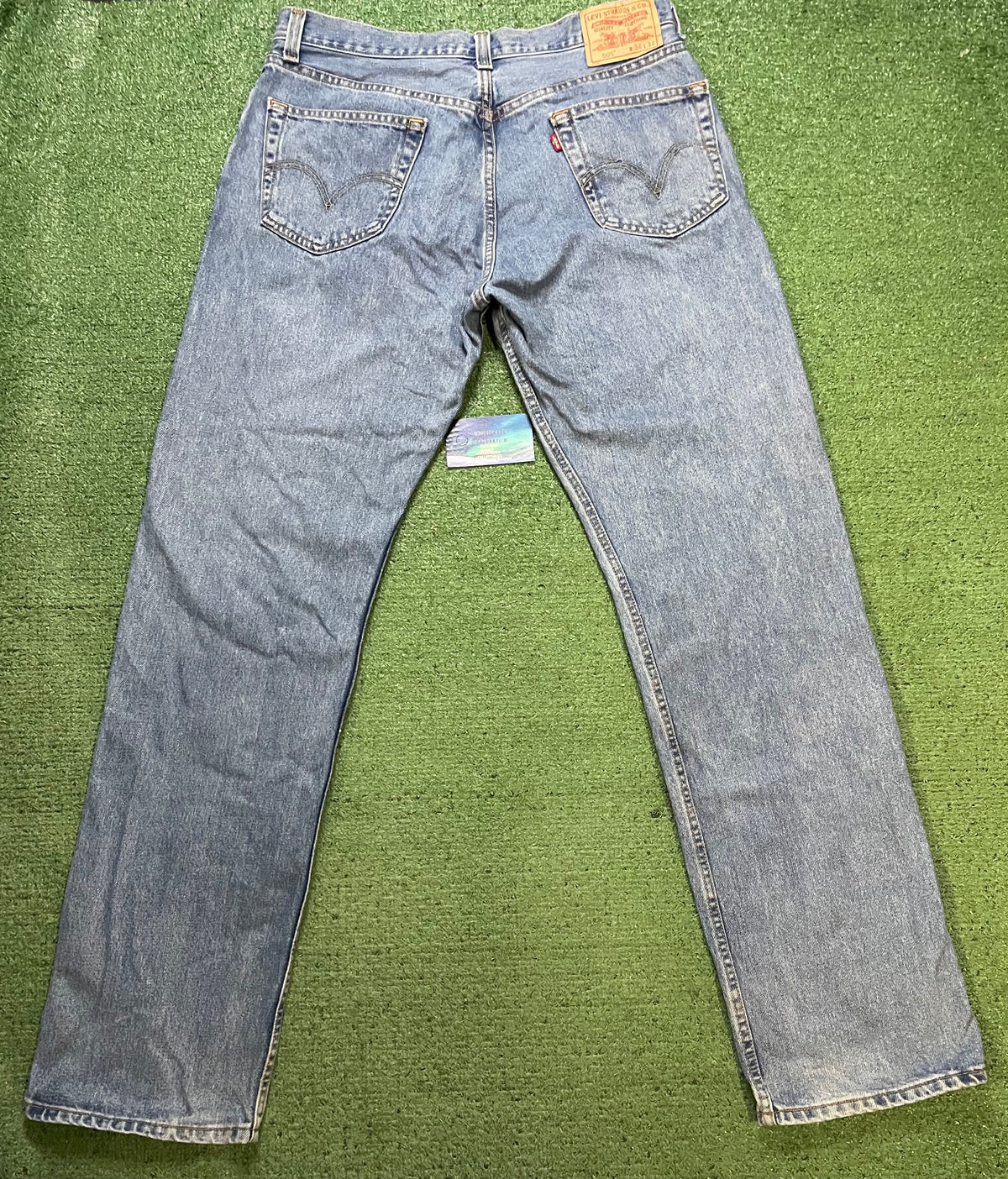 Levi 505 light wash jeans