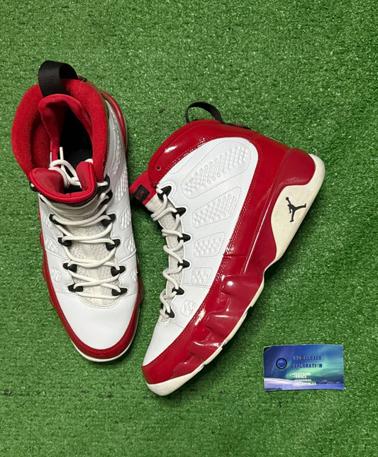 Jordan 9 Gym Red 10 Men/11.5 Women “Preowned”