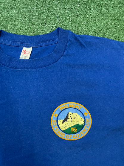 vintage 1980s royal blue Boy Scouts of America Philmont tee