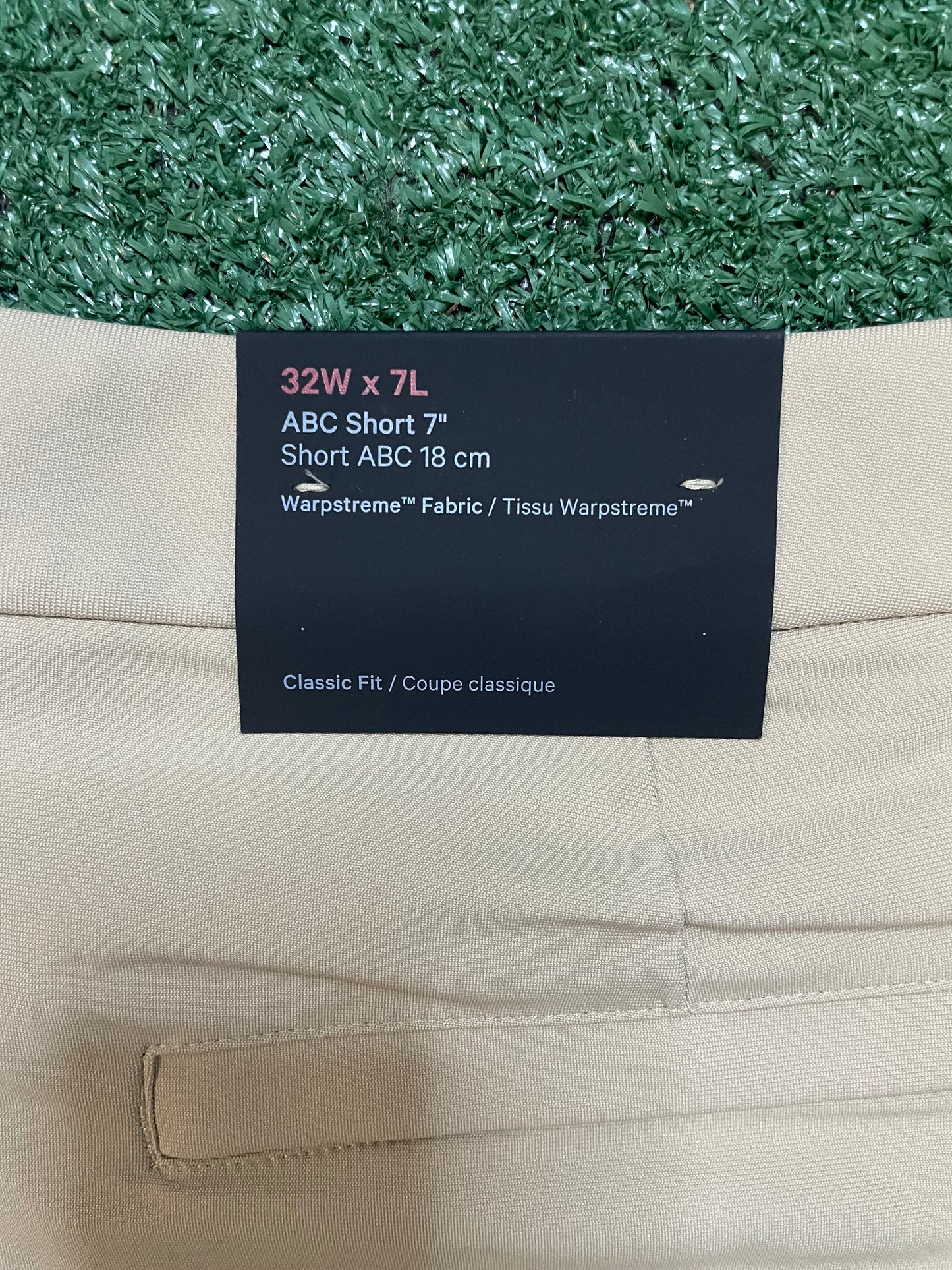 lululemon ABC classic warpstreme shorts