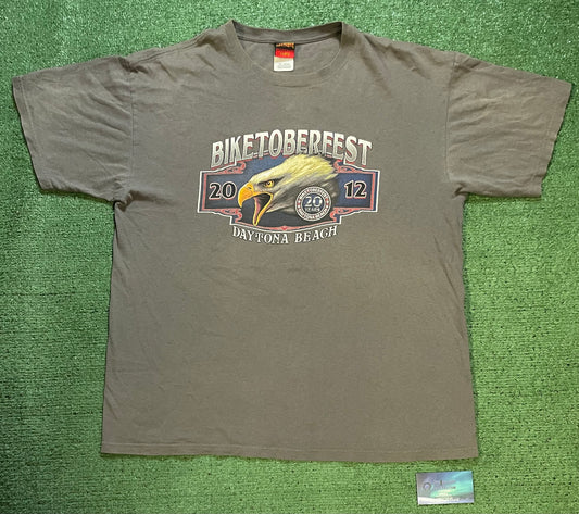 Biketoberfest daytona beach 2012  grey tee