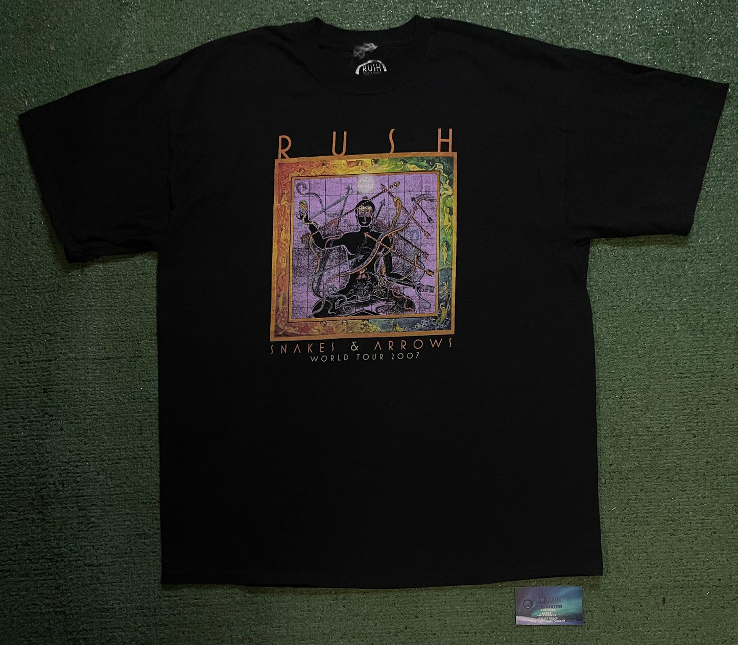 Rush snakes & arrows 2007 tour tee